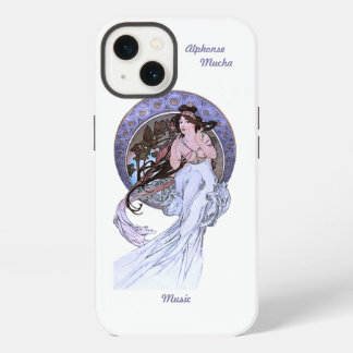 iPhone 13 case Alphonse Mucha Art Nouveau