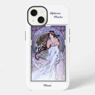 iPhone 13 case Alphonse Mucha Art Nouveau