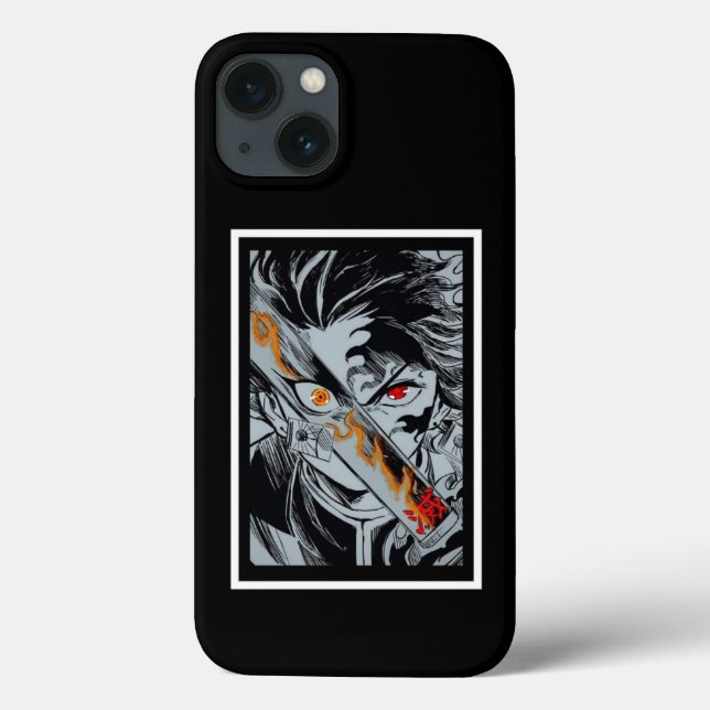 iPhone 13 Case Kamado tanjiro theme (Back)