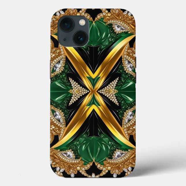 iPhone 13 Case-Mate with Jamaica Colours Case (Back)
