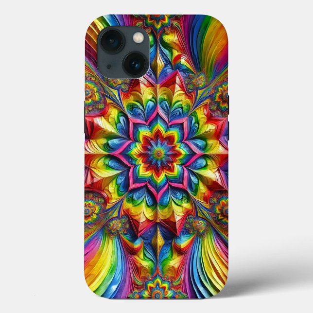 iPhone 13 Case-Mate with LGBTQ Colours Case-Mate iPhone Case (Back)