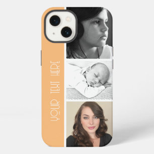 iphone 13 photo template peach your own phone case