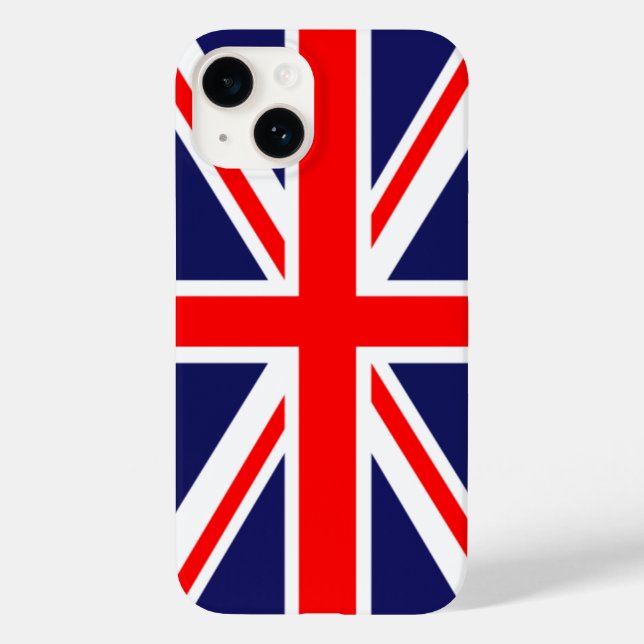 iPhone 14 Case-Union Jack Flag  Case-Mate iPhone Case (Back)