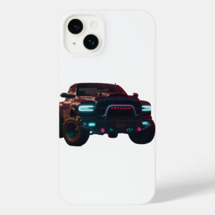 iPhone 14 Hülle Dodge TRX Neon Truck Plus Case