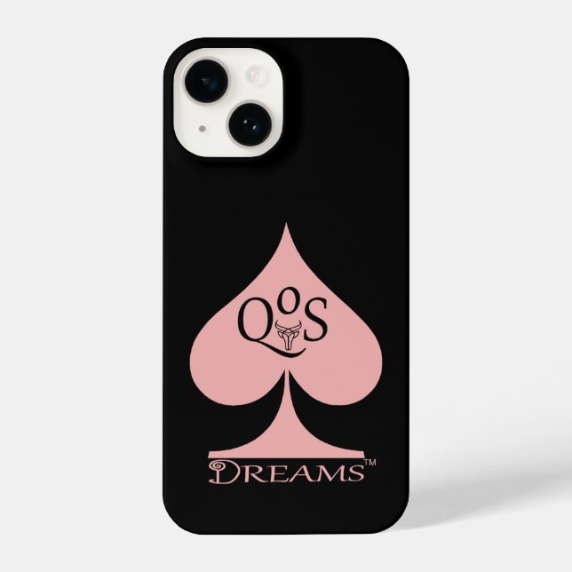 iPhone 14 Phone Case Queen of Spades BBC MILF QoS (Back)