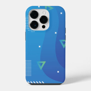 iPhone 14 Pro Cases Beautiful Blue Design