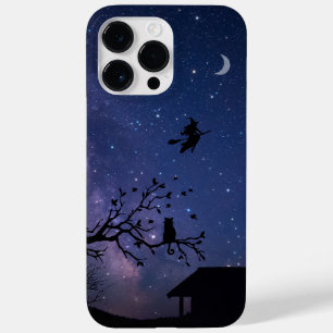 iPhone 14 Pro Max Case – Blue Halloween Illustrati