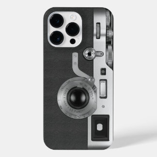 iPhone 14 Pro Max case with a vintage camera