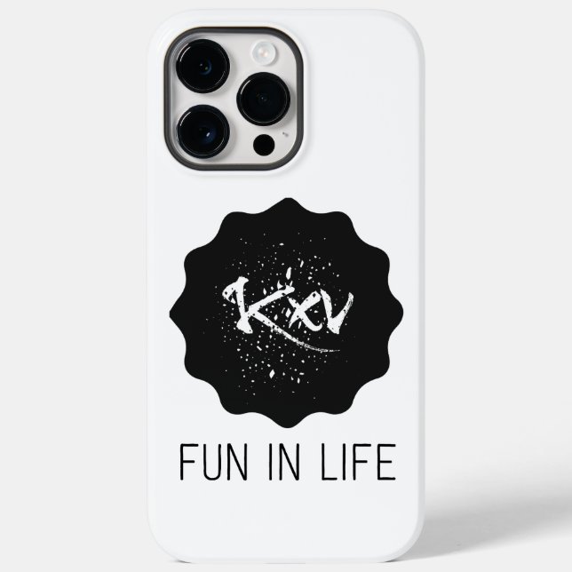 Iphone 14 Pro Max Fun in Life Phone case (Back)