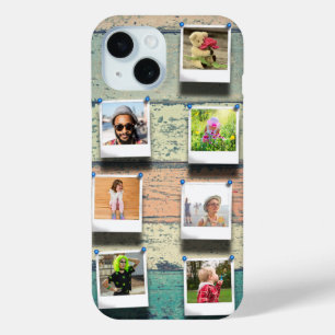 iPhone 15 Personalised 7 Photo Collage iPhone 15 Case