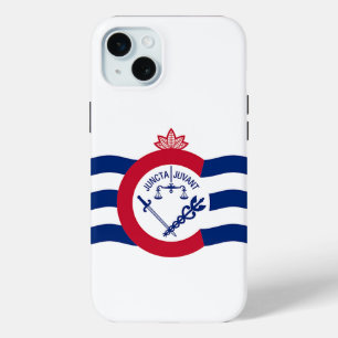 iPhone 15 Plus Case-Mate, Cincinnati flag Mini Case