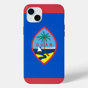 iPhone 15 Plus Case-Mate, Guam flag iPhone 15 Mini Case
