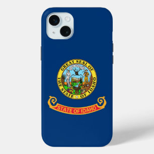iPhone 15 Plus Case-Mate, Idaho flag Mini Case