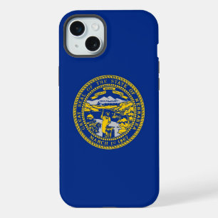 iPhone 15 Plus Case-Mate, Nebraska flag Case