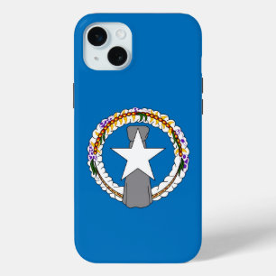iPhone 15 Plus Case-Mate, Northern Mariana flag Mini Case