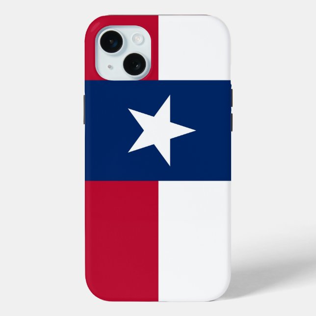 iPhone 15 Plus Case-Mate, Texas flag Case-Mate iPhone Case (Back)
