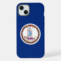 iPhone 15 Plus Case-Mate, Virginia State flag