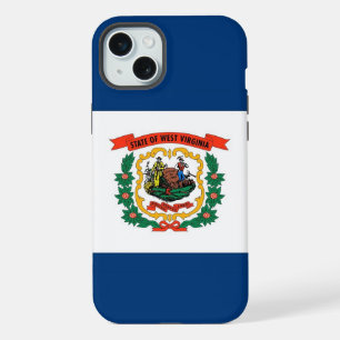 iPhone 15 Plus Case-Mate, West Virginia flag Case
