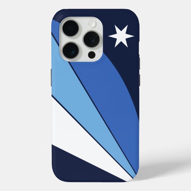 iPhone 15 Pro Case-Mate, Columbia flag Case-Mate iPhone Case (Back)