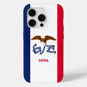 iPhone 15 Pro Case-Mate, Iowa flag Case