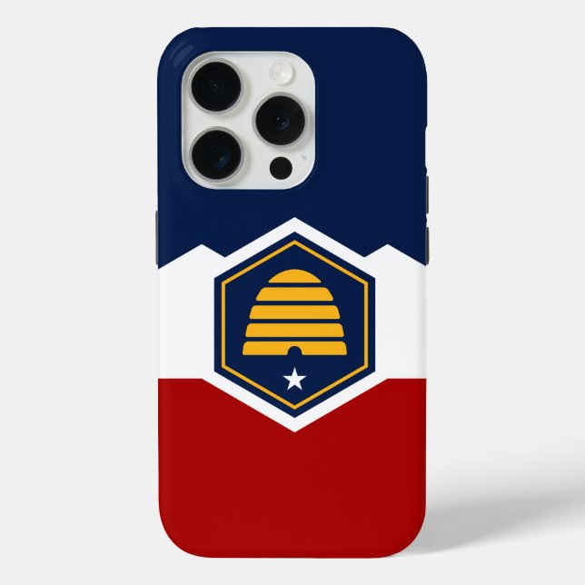 iPhone 15 Pro Case-Mate, US Virgin Islands flag Case-Mate iPhone Case (Back)