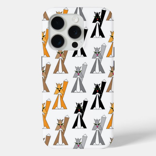 iPhone 15 pro cat case (Back)