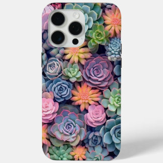 iPhone 15 pro max case multicolored flowers