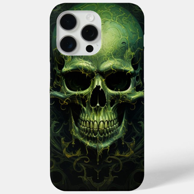 iPhone 15 Pro Max Cases -Skull (Back)
