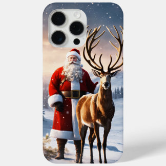 Iphone 15 pro max Christmas theme phone case