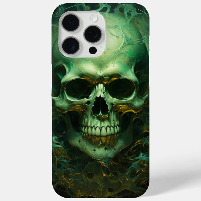 iPhone 15 Pro Max -Skull 4 Coins Case-Mate iPhone Case (Back)