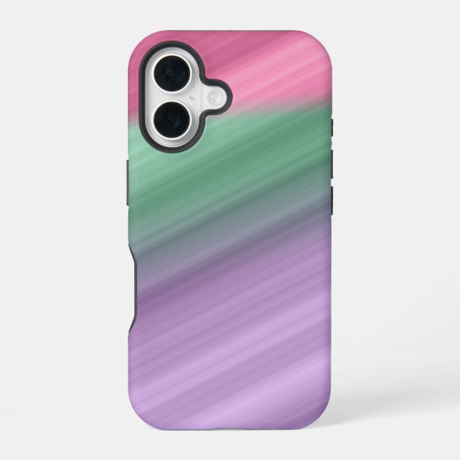 iPhone 16 Case mate cases with diagonal lines (Back)