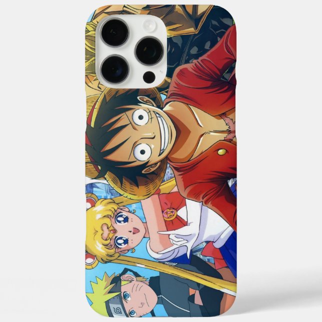 iPhone 16 pro max anime design phone case (Back)