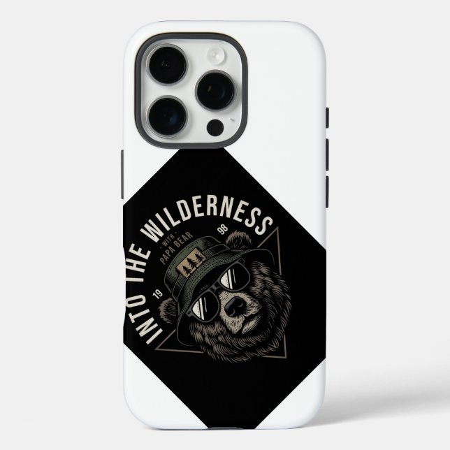 iPhone 16 Pro Tough Case: Rugged Style Meets Prote Case-Mate iPhone Case (Back)