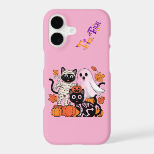 iPhone 17 Case Mate – Pink Cute Halloween Ghost