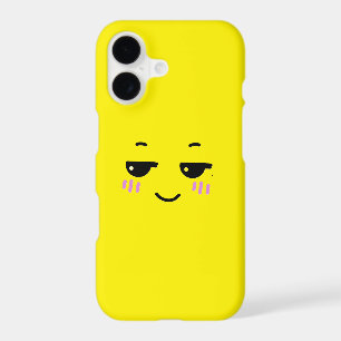 iPhone 17 Case Mate – Yellow Cute Kawaii Design