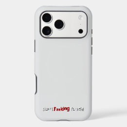  iPhone 17 Cases Don't Touch My iPhone