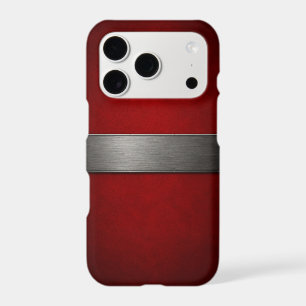 iPhone 17 Pro Case — Elegant Red