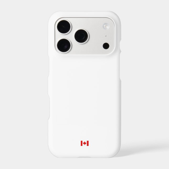 iPhone 17 Pro Case – Flag of Canada (Back)
