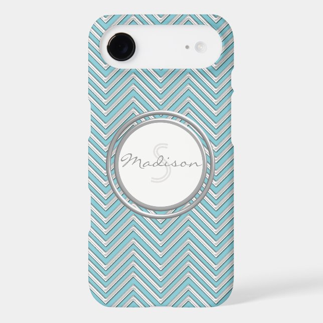 IPhone 4 - Chevron Pattern Modern Stripe Zig Zag Case-Mate iPhone Case (Back)