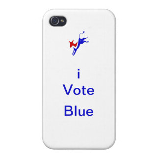 iPhone 4 "iVote Blue" Case