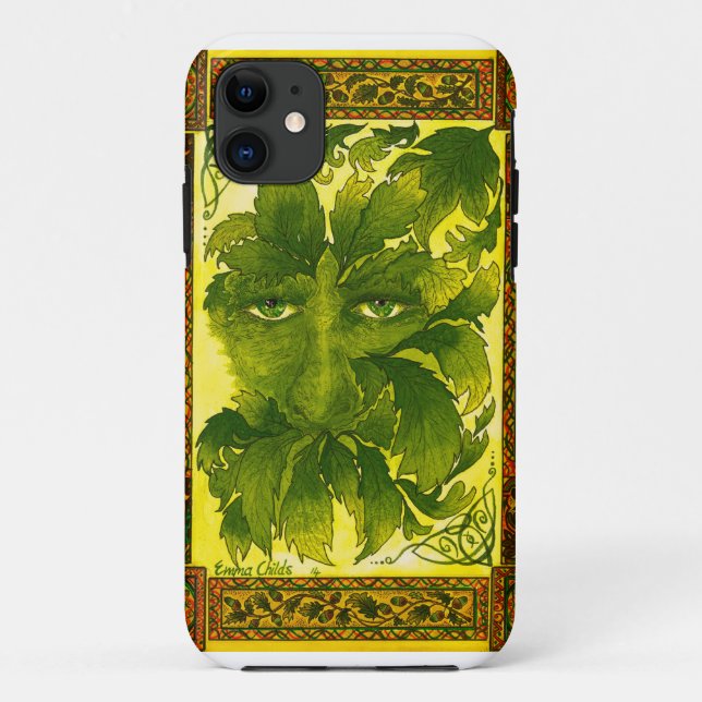 iphone 5/5s case The Green Man (Back)