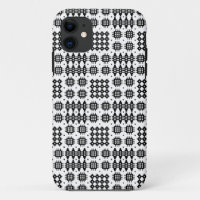 iPhone 5/5s Xtreme Case Black White Welsh Tapestry