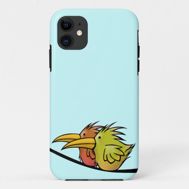 iPhone 5 Barely There Case, 2 Birds on a Wire Case-Mate iPhone Case (Back)