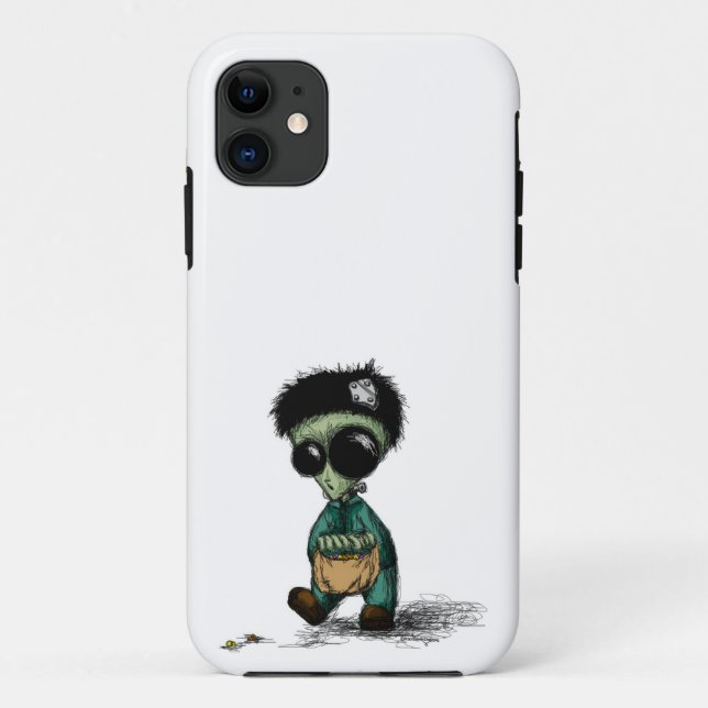 iPhone 5 Barely There Case, Cute Alien Monster Case-Mate iPhone Case (Back)