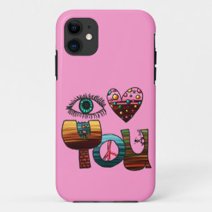 iPhone 5 Barely There ID Case, Eye Heart You 11 Case