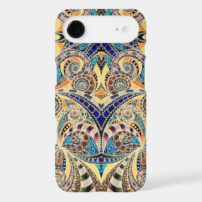 iPhone 5 Case Drawing Floral (Back)