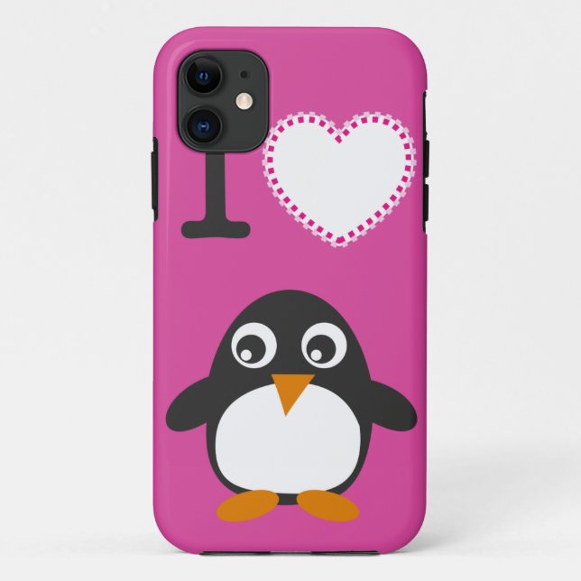 iPhone 5 case for Penguin Lovers (Back)