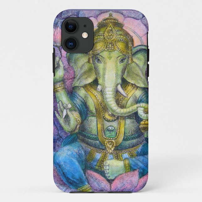 iPhone 5 case Lucky Ganesha elephant Buddha (Back)