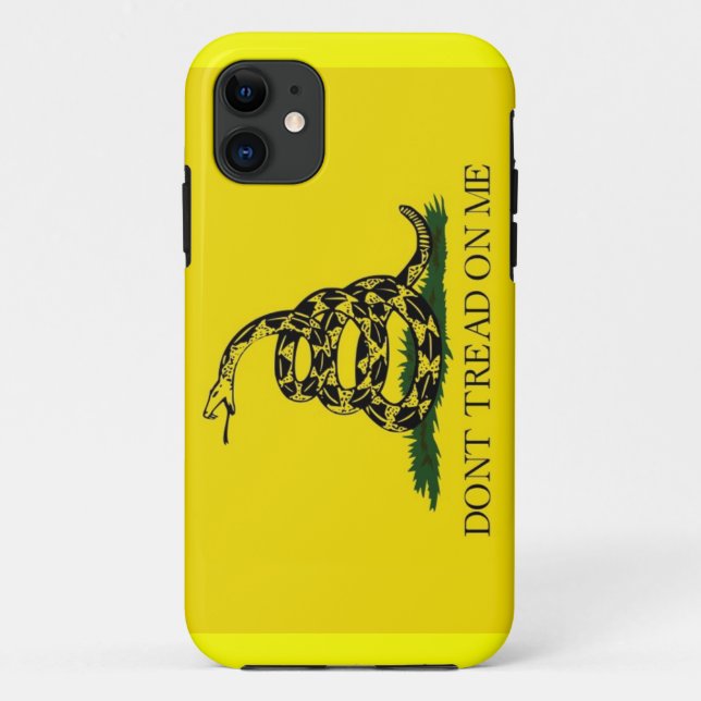 iphone 5 Case-Mate w/ Gadsden Flag- Dont Tread On Case-Mate iPhone Case (Back)