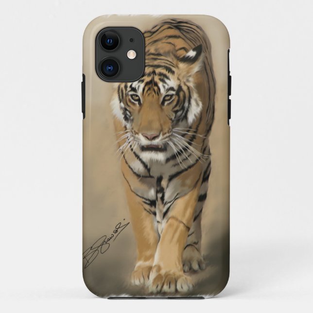iPhone 5 case Stalking tigress (Back)